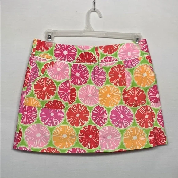 Lilly Pulitzer Vibrant Floral Skort - Picture 1 of 7